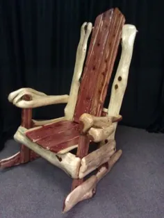 صندلی های گهواره ای Timber Ranch Logworks