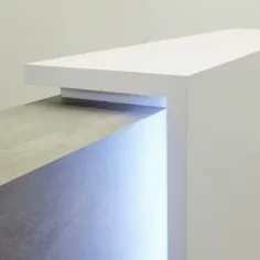 میز پذیرایی میامی با LED داخلی |  اتسی