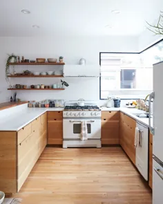 راز ساختن لوازم آشپزخانه سفید شیک به نظر می رسد