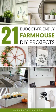 21 پروژه DIY خانه سازگار با بودجه