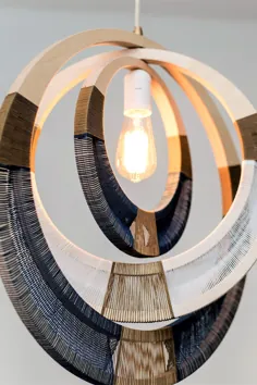 لامپ های الهام گرفته از گردنبند از آفریقای جنوبی