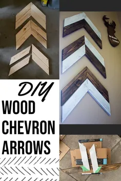 آموزش DIY Chevron Arrow