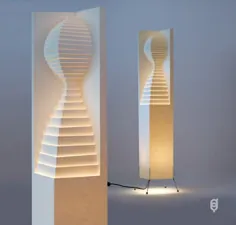 طرح محافظ لامپ کاغذی دست ساز اصلی ساخته شده از کاغذ نانو |  اتسی