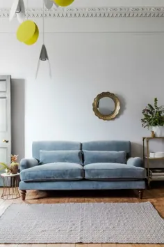 12 اتاق که یک کاناپه رنگارنگ نمایش آنها را می دزد - شوخ طبعی و لذت |  طراحی زندگی خوش زندگی