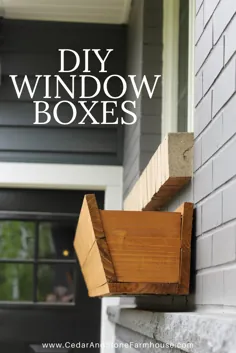 جعبه های پنجره DIY