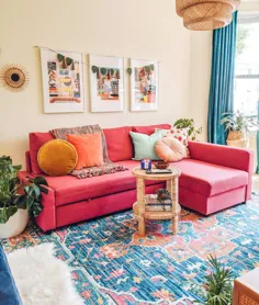 یک آپارتمان کوچک در سانفرانسیسکو یک کلاس عالی در افزودن رنگ و شخصیت به اجاره است