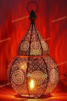 لامپ ترکی فانوس مراکشی چراغ شب چراغ طبقه چراغ لوستر چراغ میز چراغ در فضای باز آویزان