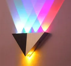 چراغ دیواری مثلث LED مدرن