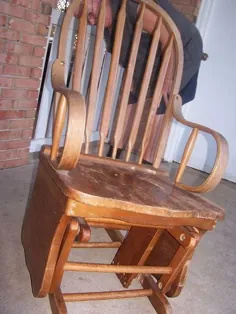 تعمیر و اصلاح مجدد صندلی گهواره ای
