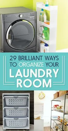 29 ایده سازماندهی اتاق خشکشویی