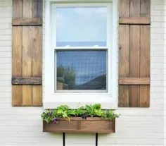 25 ایده زیبا برای جعبه پنجره DIY