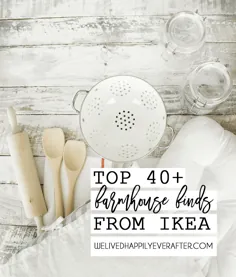 40 مورد از بهترین دکورهای خانه مزرعه ایکیا - آنچه در تور ویدیویی ایکیا می توان خرید - محصولات برتر ایکیا برای دکوراسیون آشپزخانه و منزل شما |  ما همیشه خوشبختانه زندگی کردیم