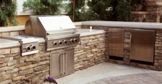 25 نمای آشپزخانه BBQ در فضای باز حیاط خلوت که کوره شما را روشن می کند!