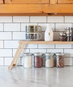8 روش ایجاد فضای شمارنده اضافی در یک آشپزخانه کوچک