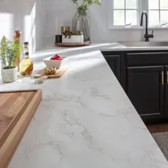 آشپزخانه آشپزخانه لمینیت مستقیم سنگ مرمر سفید 6 فوت استریت Lowes.com