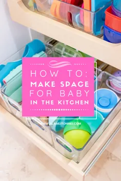 چگونه می توان: فضایی را برای کودک در آشپزخانه ایجاد کرد