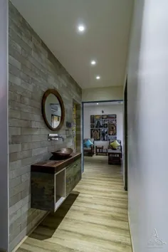 آپارتمان 800 متری یک زوج مسن با جلوه های سنتی |  خانه خود را بپوشانید