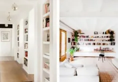 53 ایده داخلی برای قفسه های کتاب برای خانه شما »مهندسی پایه