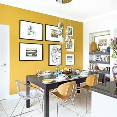 کد رنگی را برای آن دیوار زرد عالی نقاشی کنید