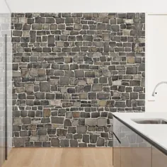 خانه شرقی East Urban سنگ های طبیعی 1.92 متر در 1.92 متر دیوار مات با بافت و دیوار نقاشی دیواری استیک