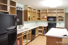 تغییر شکل کابینت آشپزخانه - تجربه صاحب خانه