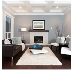 رنگ مبلمان اتاق خواب قهوه ای تیره دیوارهای خاکستری را ترکیب می کند