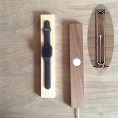 Apple Watch Charging Station Apple Watch Wooden dock |  اتسی