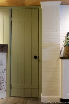 DIY Hollow Core Door Makeover: زیبا.  آسان  مقرون به صرفه