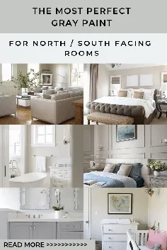 بهترین رنگ خاکستری برای خانه های رو به شمال شمالی - زرق و برق دار با گریس