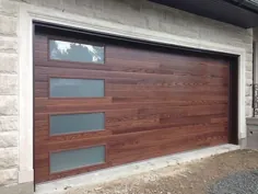 درب های چوبی مصنوعی |  درب گاراژ سربار RidgeLine در آستین TX