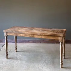 میز کنسول خانه مزرعه چوبی بازیابی شده