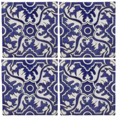 Braganza Blue |  کاشی تزئینی 6x6 Española |  کاشی اسپانولا |  محصولات