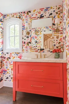 25 حمام کاغذ دیواری که باعث می شود شما بخواهید دوباره تزئین کنید - زندگی بعد از نیمه شب