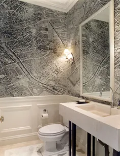 تصویر زمینه نقشه پرنعمت - مدرن - حمام - Gauthier Stacy