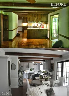 نکات پایان دهنده در مورد تغییر شکل آشپزخانه ما (قبل و بعد از آن) - استودیوی عزیز لیلی