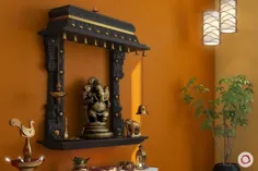 ساخته شده از چوب: الهام بخش اتاق های Pooja برای خانه شما
