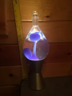 چراغ لامپ گدازه سفارشی 1 لیتری قطره قطره