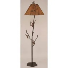 ساخت لامپ ساحلی Rustic Living Charred Lamp Light Light Lamp 12 R34B | بلاکور