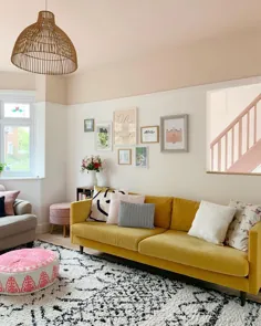10 ایده طرح رنگ برای اتاق نشیمن شما |  فیفی مک گی |  داخلی + وبلاگ نوسازی