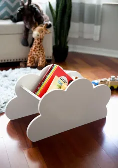 Cloud Book Caddy برای کودکان و نوجوانان اتاق کودک دکور مهد کودک Cloud |  اتسی