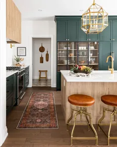 18 ایده کابینت آشپزخانه سبز که نمی توانیم به اندازه کافی از آنها خلاص شویم