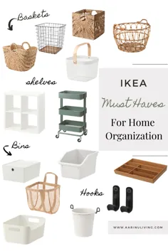 برای سازماندهی خانه های شیک و شیک باید موارد Ikea را داشته باشید