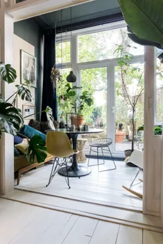 Une maison pleine de lumière et de plantes - PLANETE DECO دنیای خانه ها