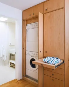 ادغام امکانات لباسشویی در حمام