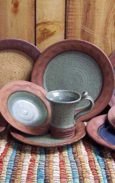 ظروف غذاخوری Rustic Stoneware - ایده هایی برای Foter