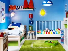 طراحی خانه برای اتاق های مشترک در کودکان