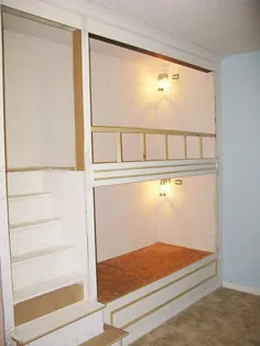 تخت های دو طبقه توکار