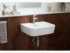 K-77767-1 |  سینک ظرفشویی دیواری ModernLife با یک سوراخ شیر آب و یک حوض مستطیل شکل |  کوهلر