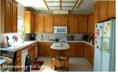 25 Days of Penny Pinched DIY Day 15: 80s Remodel Kitchen