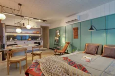 یک آپارتمان کوچک استودیویی در ریو با چند منظوره در ذهن طراحی شده است